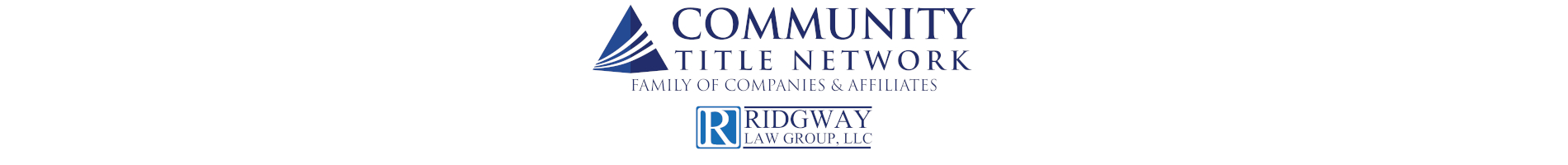 community closing network family of companies and affiliates logos